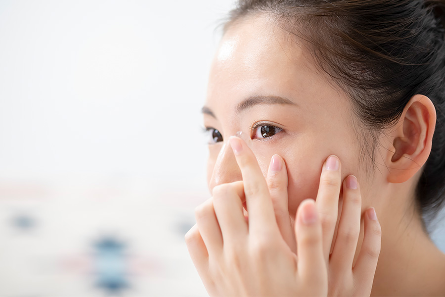 目の健康を大切にしたコンタクトサポート
